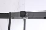 6mm Thickness Bathroom Shower Cabins Aluminum Frame
