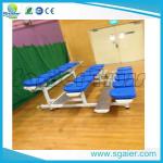 Soccer Court Aluminum Stadium Seating , 1000kgs / M2 High Back Stadium Seat