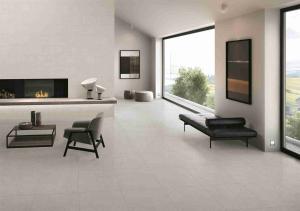 Quality Anti Slip Floor Tiles Light Grey Color Full Body 24 X 24 X 0.4 Inches wholesale