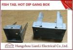 Hot Dip Finish GI Electrical Gang Box / Gang Electrical Box 3 inch by 3 inch