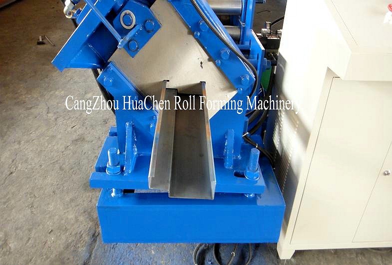 3 Tons Shutters Door Frame Roll Forming Machine 180mm Width With PLC Control