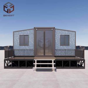 Quality Customizable Prefabricated Houses with Balcony and Stairs wholesale