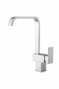 Quality Chrome Single Lever Modern Kitchen Mixer Tap 3 Year Warranty wholesale