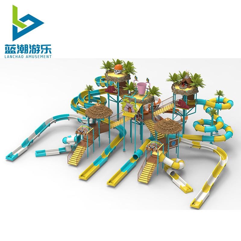 Great Fun Fiberglass Water Park Swimming Pool Aqua Play Special House