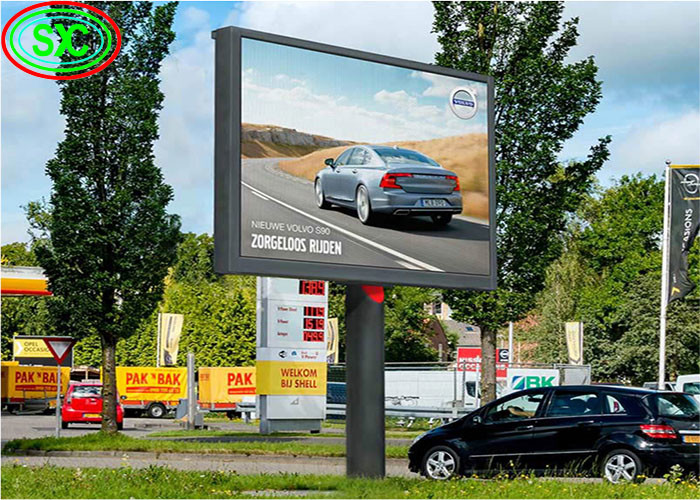 P3.91 Outdoor Billboard 5000 Nits Brightness 500*500mm 1R1G1B