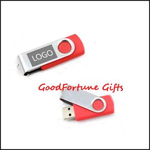 Quality Coloured Rotary U flash Disk usb drive promotion gift wholesale