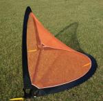 Outdoor sports rebound soccer goal net and football net post pop up soccer goal