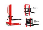 LS250 LS500 LS1000 Mini Pallet Stacker Capacoty 250-1000Kg