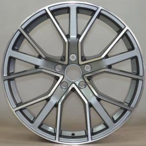 Quality Car Rims 20&quot; For Audi RS6 / Gun Metal Machined Customized 20&quot; Forged Alloy Rims wholesale
