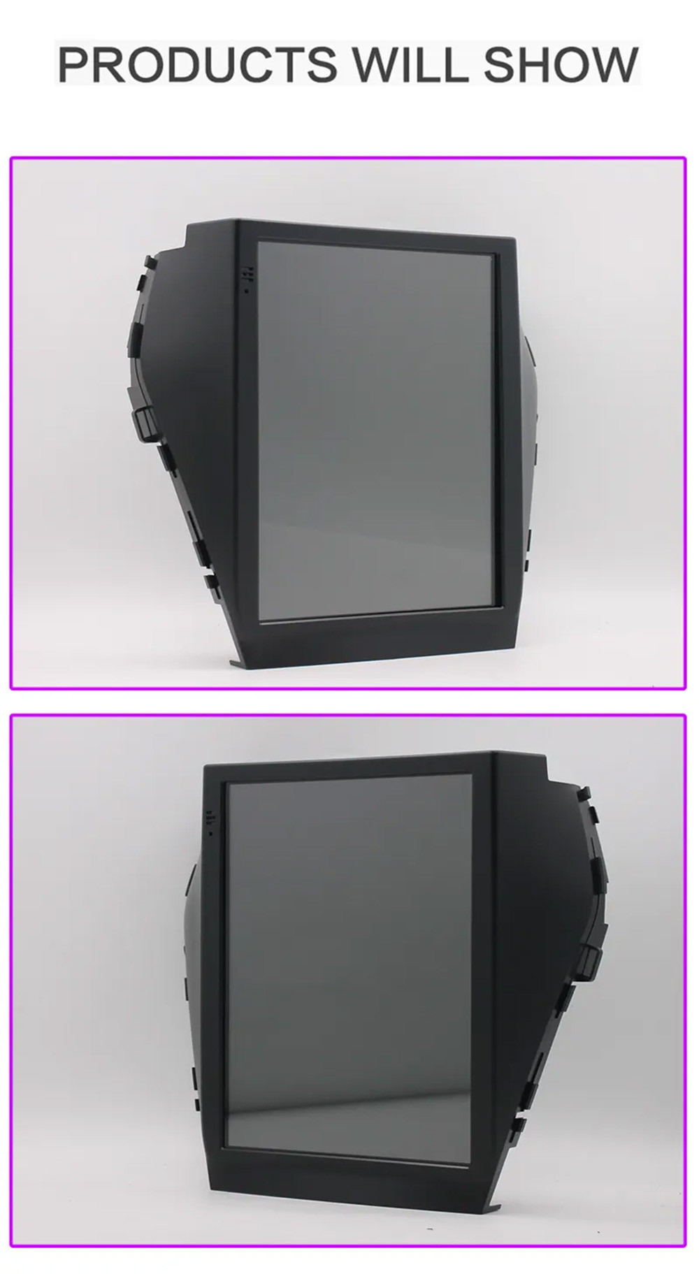 9.7" Vertical Screen Android 13 Car Radio Navigation System For Hyundai IX45 2015-2017