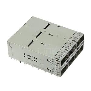Quality 2227671-1 ZQSFP+ Cage 2x3 Port With Integrated Connector 28 Gb/s wholesale