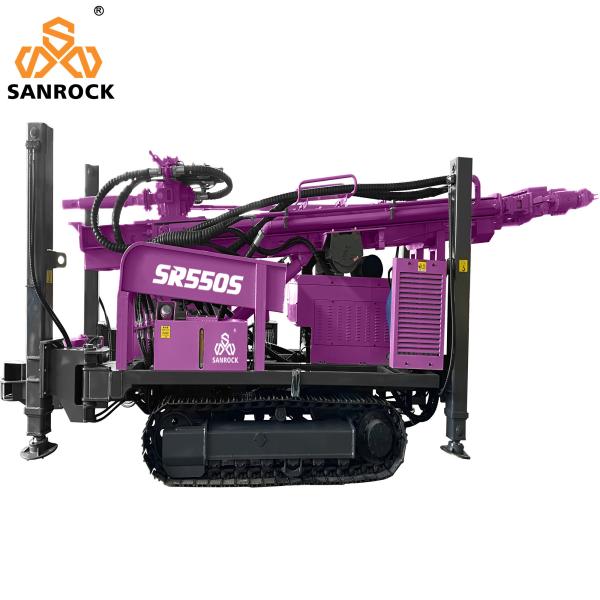 Multifunctional Water Well Drilling Rig Hydraulic Crawler Water Well Drilling