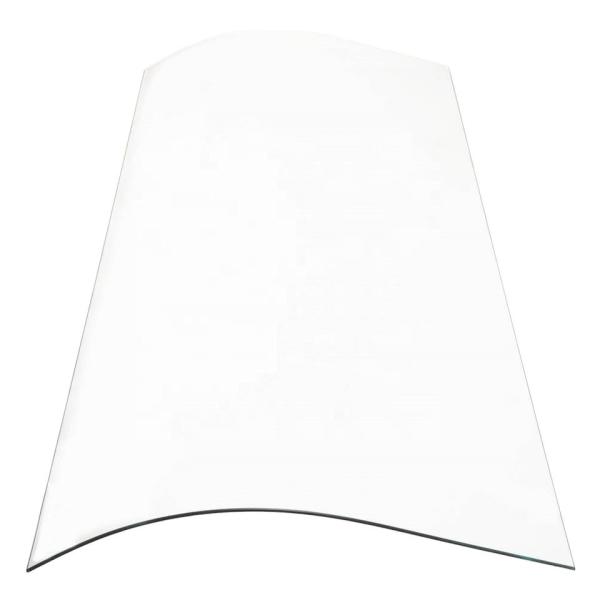 3-15mm Thickness J-Shape Curved Tempered Shower Glass for Bathroom Modernization