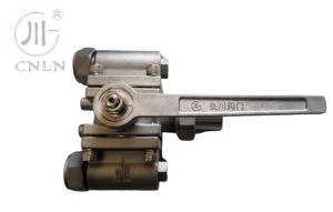 Quality Cryogenic Three Way Ball Valve Stainless Steel With Burst Disk wholesale