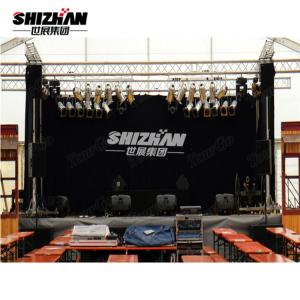 Quality Light Weight 350x350mm Aluminium Lighting Truss System 2m Length wholesale