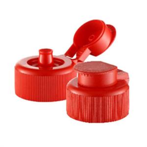 Quality 33/410 Customization 32mm Plastic Silicone Lid Plastic Flip Top Cap for Honey Bottle wholesale