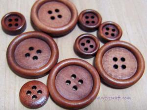 Quality WC2- wood button wholesale