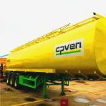 3 Axles 42000L Liquid Oil Tank Trailer Diesel Fuel Tank Semi Trailer