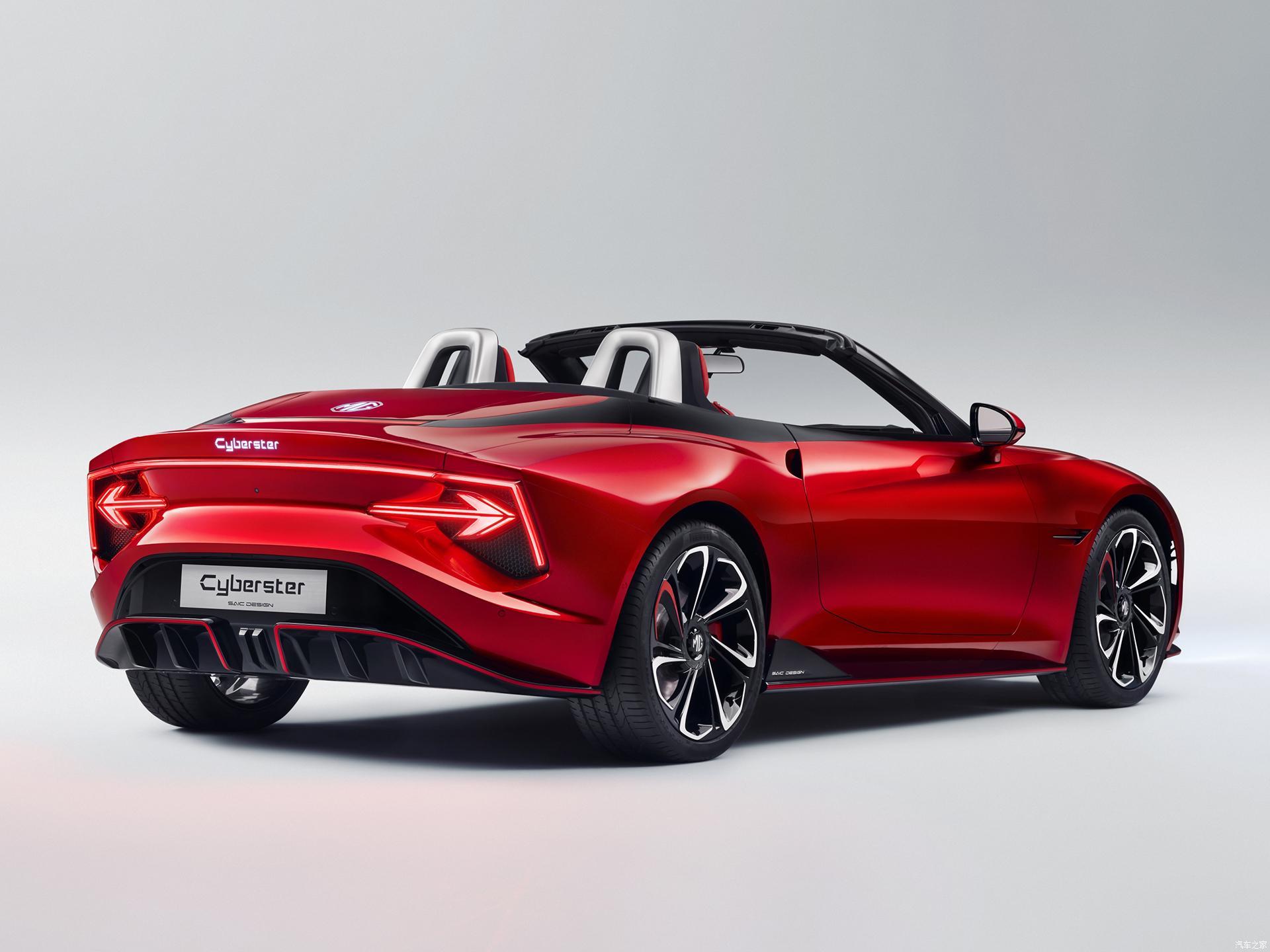 Softtop Convert Saic MG Cyberster Ternary Lithium Battery Electric Sports Car 580KM Endurance Two-Seat Pure