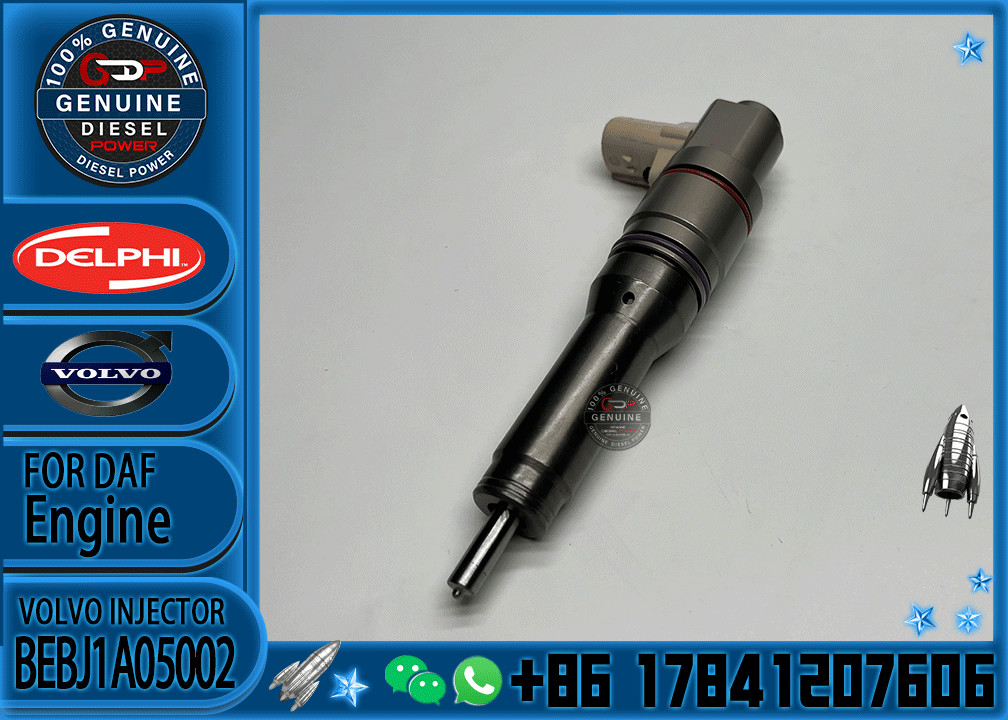 Diesel Injector BEBJ1A05002 BEBJ1A00202 1905001 1846419 1661060 1725282 1905002 BEBJ1D00001 1925657 1846419 for DAF