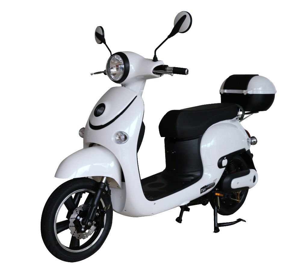 LCD Display Electric Scooter with Pedal Assist and 48V Steel Frame