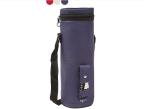 Round ice insulated cooler bag single wine bottle bags