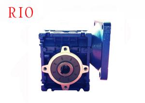 Quality Blue NMRV Worm Gear Reducer Rv30 , Aluminum Shell Worm Reducer Lightweight wholesale