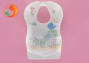 Quality Food Grade Disposable Baby Bibs Picnic Organic Cotton Mess Free Food Catcher Bibs wholesale