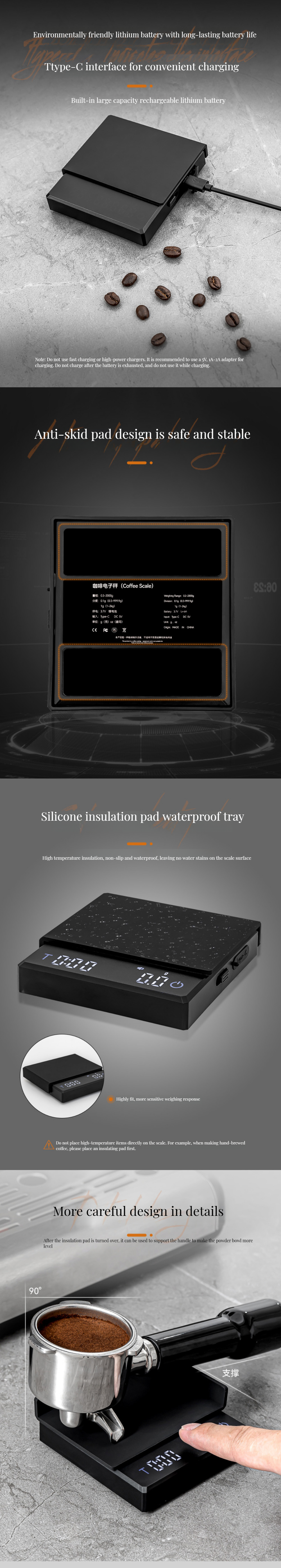 Electric Power Source Weight Measurement Multifunction Electronic Scale with Scale Tray