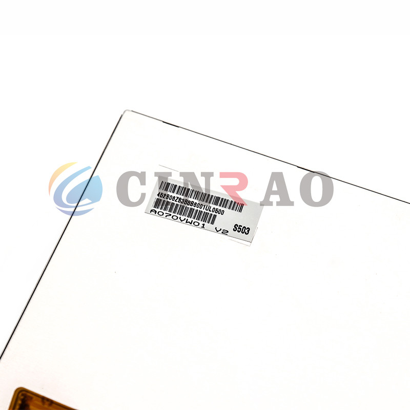 800*480 AUO LCD Screen Panel 7.0" A070VW01 V2 Automotive GPS Parts Foundable