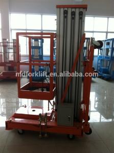 Quality Aluminum Alloy 300KG 8m 220V Forklift Safety Platform wholesale