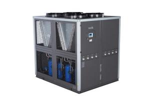 Quality Air Cooled Scroll Chiller 50hp Portable Water Chiller For UV Lamps Printers wholesale