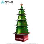 Retail Free Standing Cardboard Displays Lightweight Cardboard Floor Display