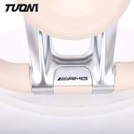 350mm Led Carbon Fiber Mercedes Benz Steering Wheel ODM Amg Sport Racing