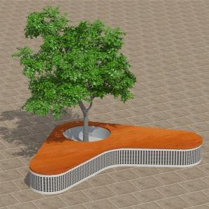 Quality SGS Certificate Sunproof Decorative Wooden Flower Pots wholesale