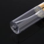 Alcohol Transparent Plastic Spray Bottle Cylinder 40mm Diameter