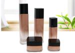 Anti Leakage 40ml Square Empty Cosmetic Bottles Gradient Cosmetic Toner Bottle