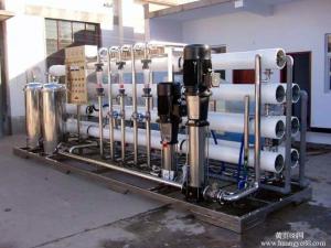 Quality 10TPH RO Water Treatment Plant 380V Stainless Steel Pretreatment Tank wholesale