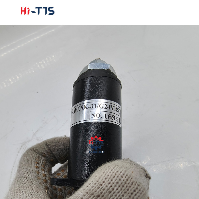 YN35V00051F1 24V Stop Solenoid Valve for SK200-8 SK250-8 SK330-8 SK350-8 Excavator Machinery Parts