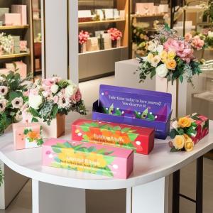 Quality Custom Paper Gift Box Double Side Print Art Coated Skin CareTuck End Paper Box For Steamer wholesale
