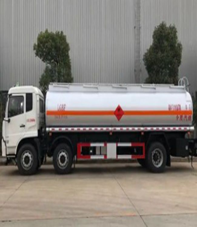4X2 6X4 DONGFENG Gas Diesel Fuel Oil Tanker Lorry Aluminum Alloy Steel Body With Fuel Dispenser