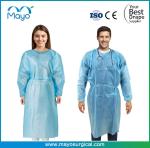 PPE Disposable Isolation Gowns Blue Level 2 SMS 40gsm Non Woven Material For