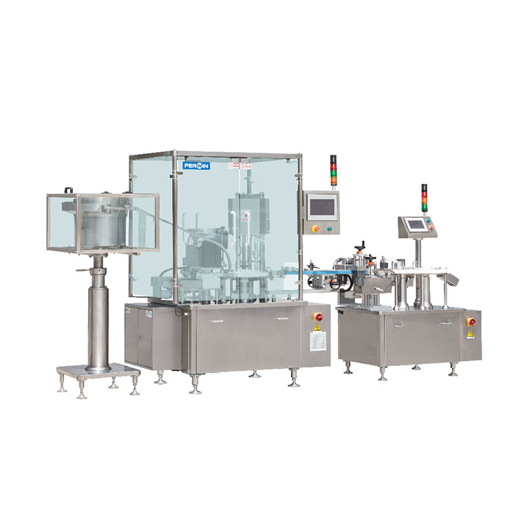 IVD Double Head 3ml Sterile Vial Filling Machine PLC Control