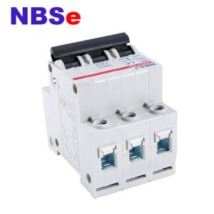 Quality NBSe DZ47-63 3P 20A Electrical Mcb Switch High Fire Resistant IEC60898 Standard wholesale