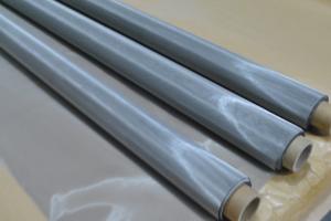 Quality 500 Mesh Silk Screen 0.05mm Stainless Steel Printing Mesh wholesale