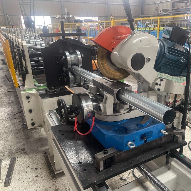 Octagonal Tube Roller Shutter Door Roll Forming Machine 15kW