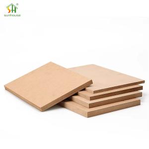 Quality Custom MDF Board Water Resistant 9mm 12mm 15mm 18mm Furniture MDF Board wholesale