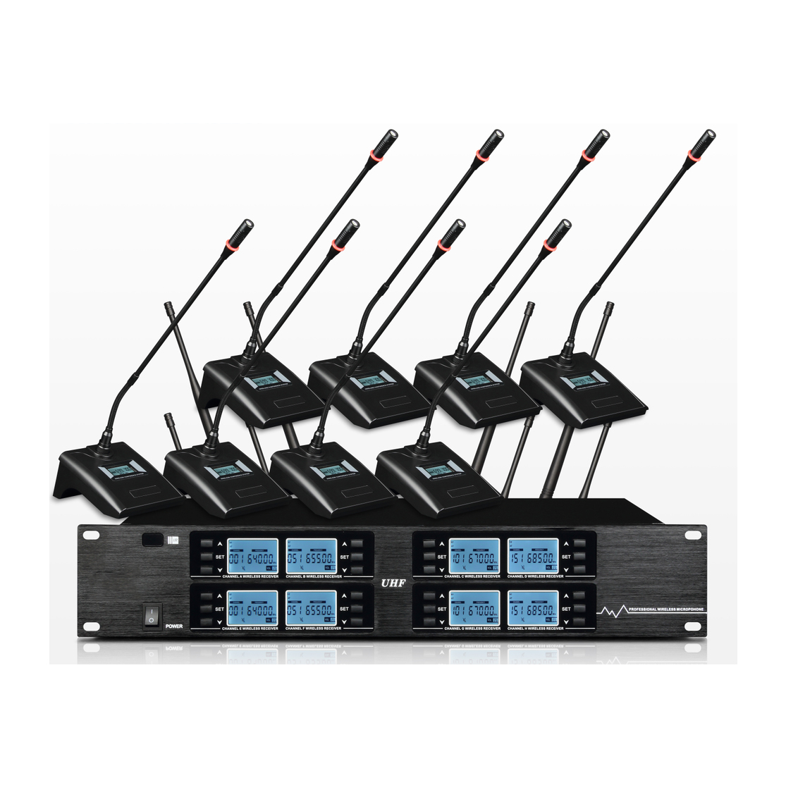 Digital LCD video Conference Call Microphone System 12dBuV 100dB