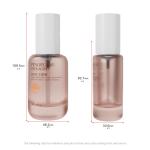 Transparent Foundation Glass Bottle 30ml 1oz Wholesale Empty Foundation Bottles
