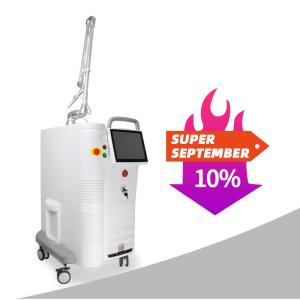 Quality 10 Inch Big Screen Skin Rejuvenation Stretch Mark Removal Vaginal Tightening Machine Surgical RF Fractional Co2 Laser wholesale